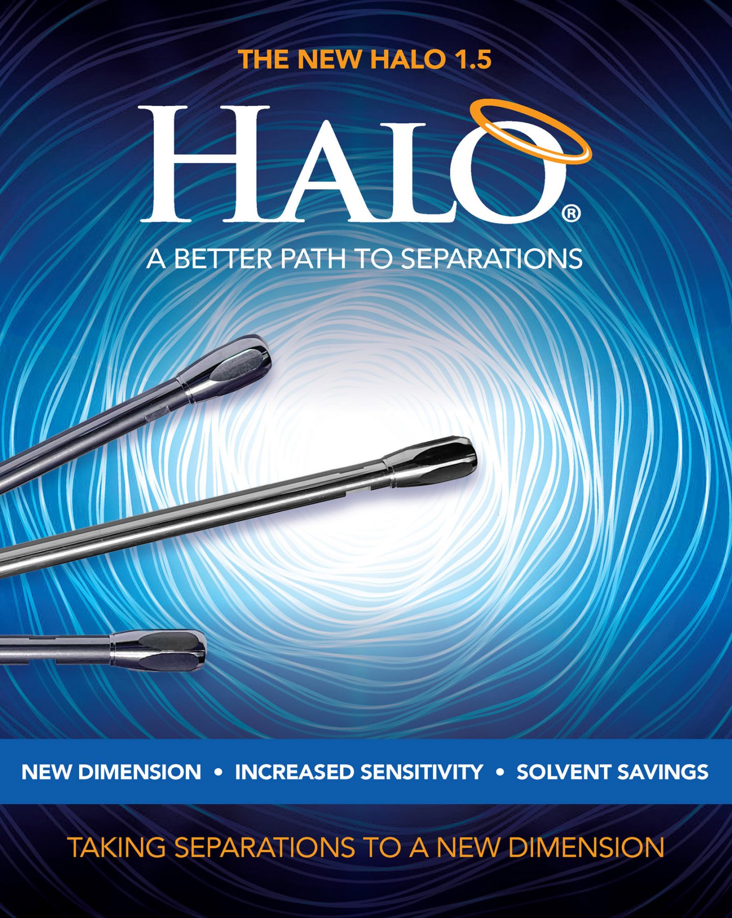 Halo 1.5 a better path to separations Halo 1.5 brochure cover